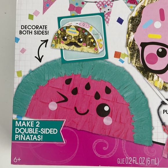 Alex D.I.Y. Piñata Party Make It Yourself Peel & Stick Craft - Ages 6+ - Picture 4 of 6